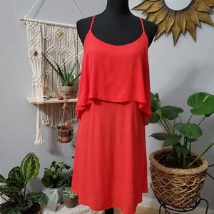 Coral dress